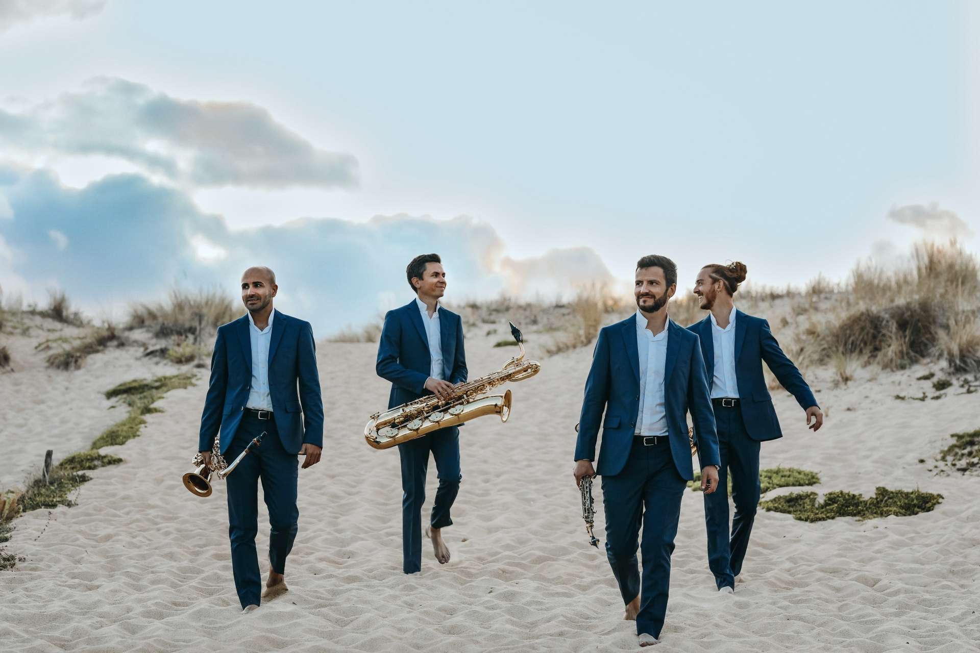 4 saxophonistes